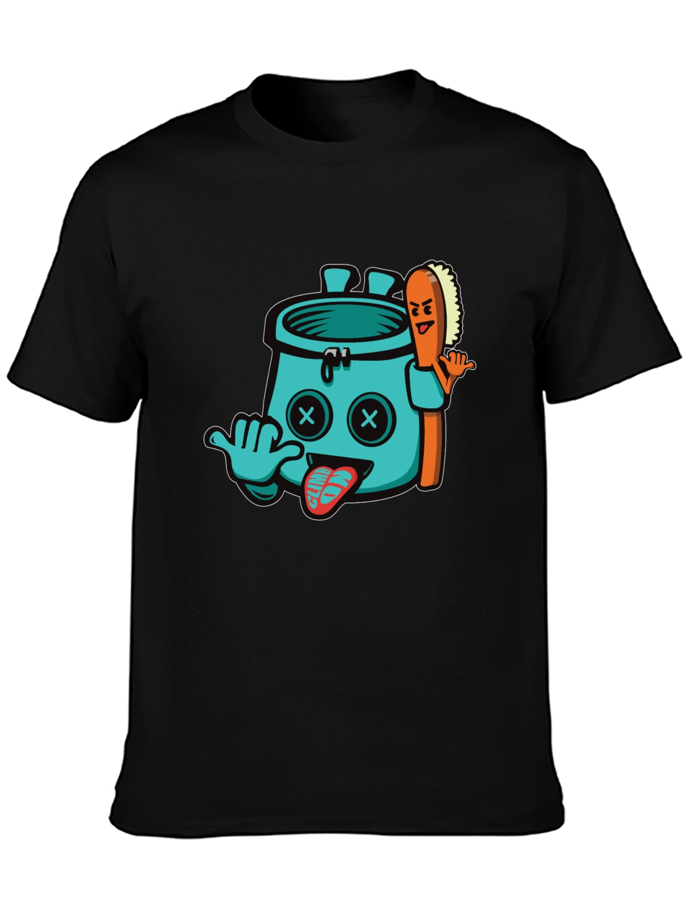 Funny Climbing Chalk Bag T-Shirt