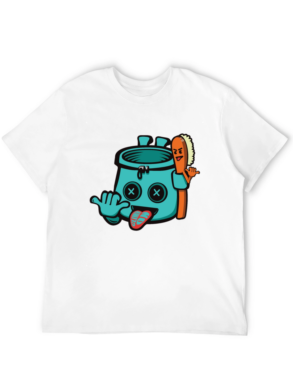 Funny Climbing Chalk Bag T-Shirt