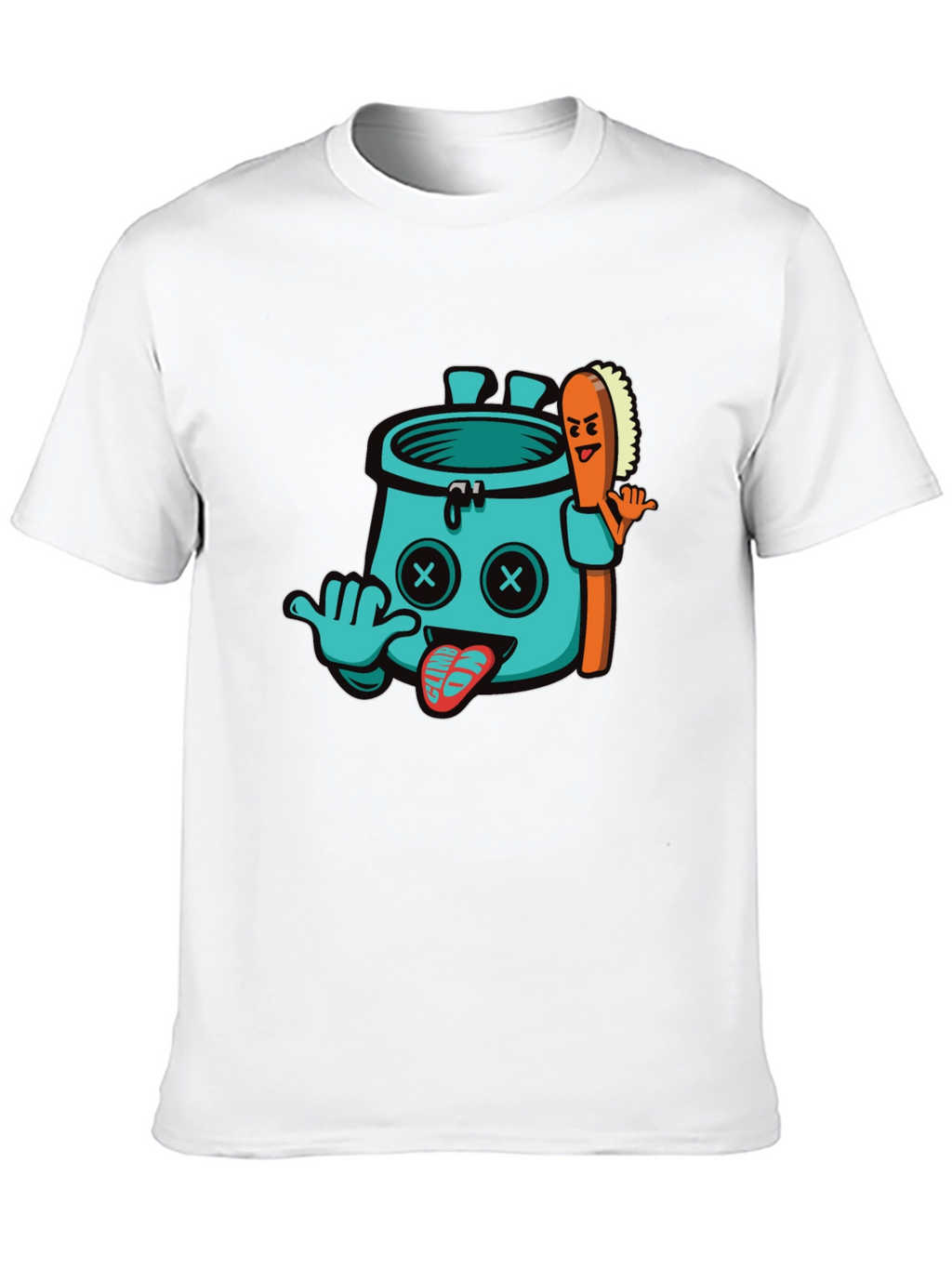 Funny Climbing Chalk Bag T-Shirt