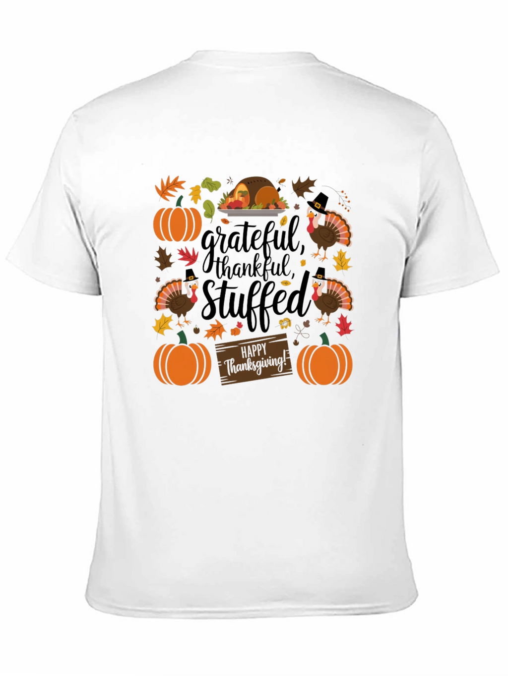 Grateful Thanksgiving Graphic T-Shirt