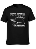 Pappy Fishing T-Shirt - Gift for Fisherman Dad
