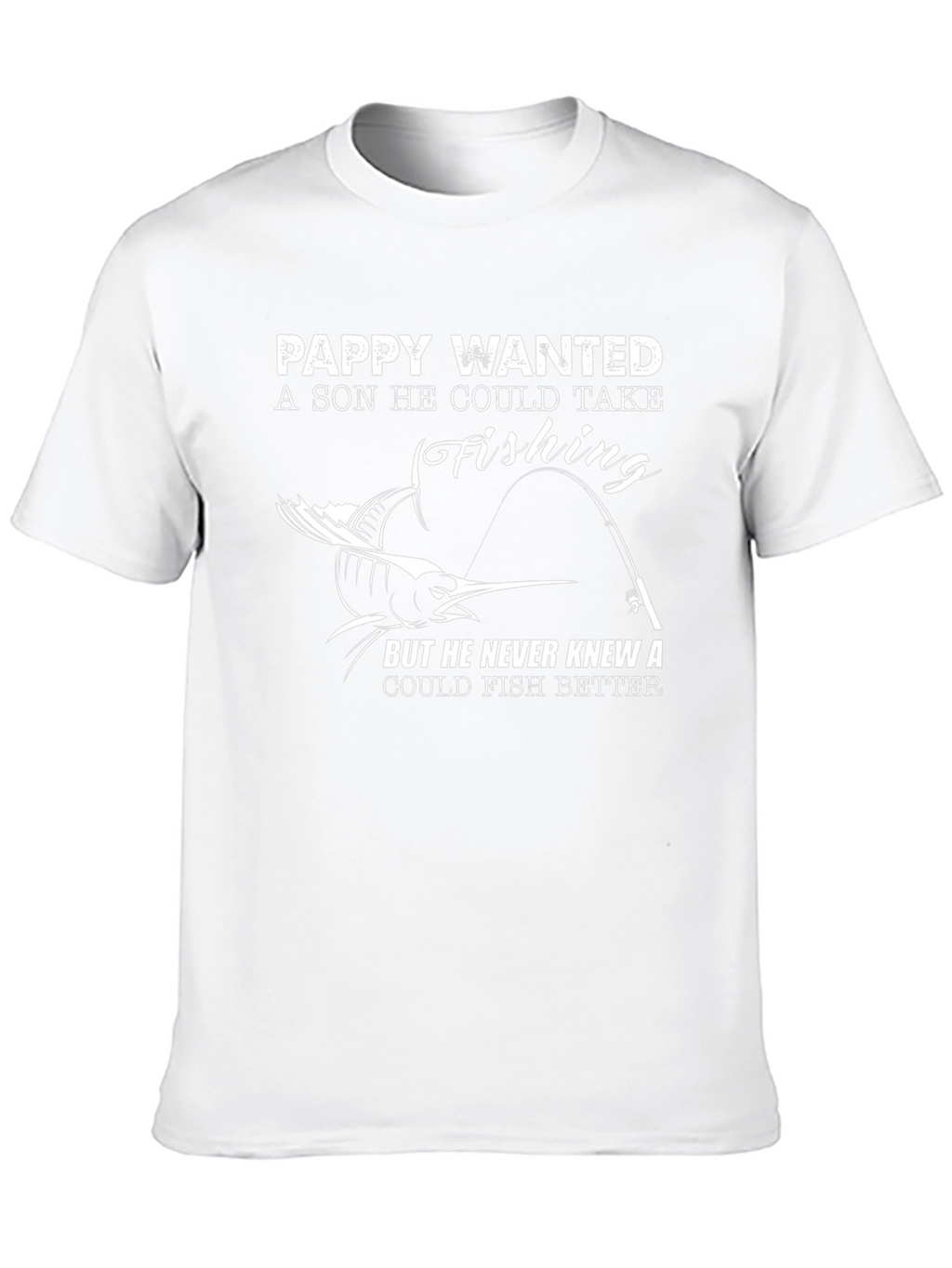 Pappy Fishing T-Shirt - Gift for Fisherman Dad