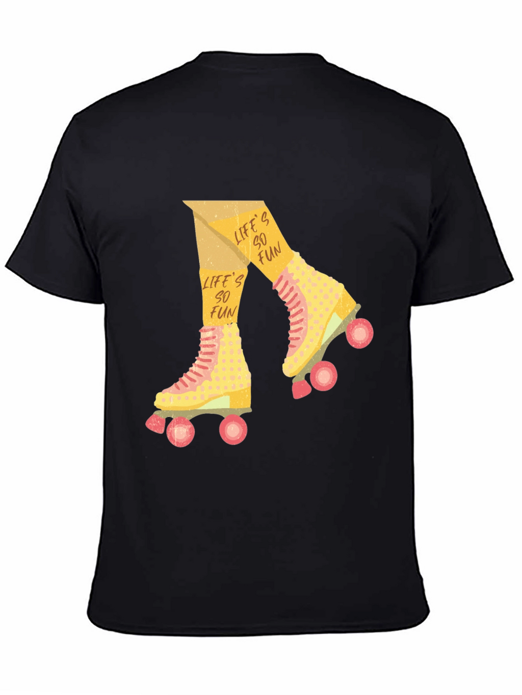 Retro Roller Skate T-Shirt - Lifes So Fun!