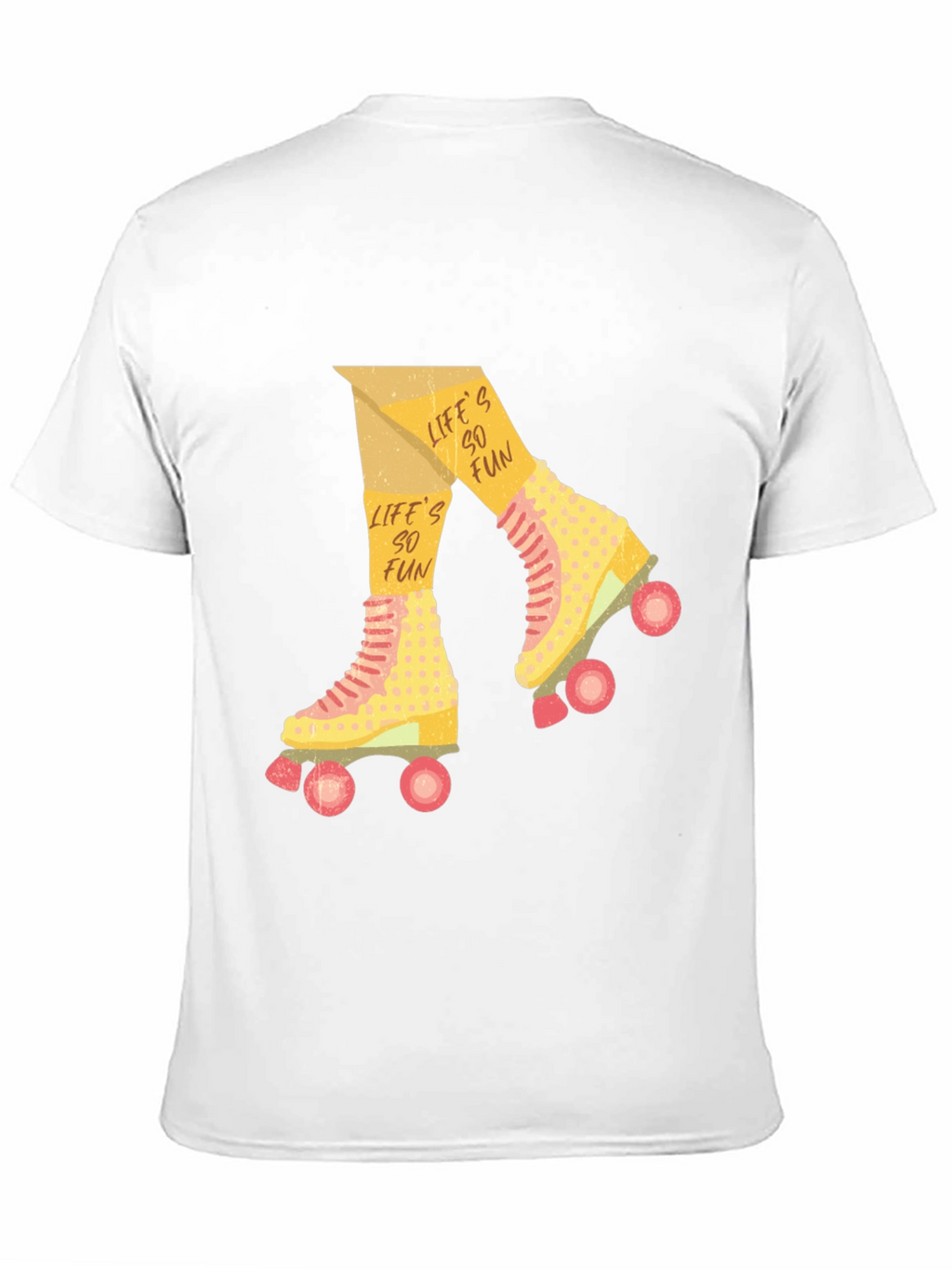 Retro Roller Skate T-Shirt - Lifes So Fun!