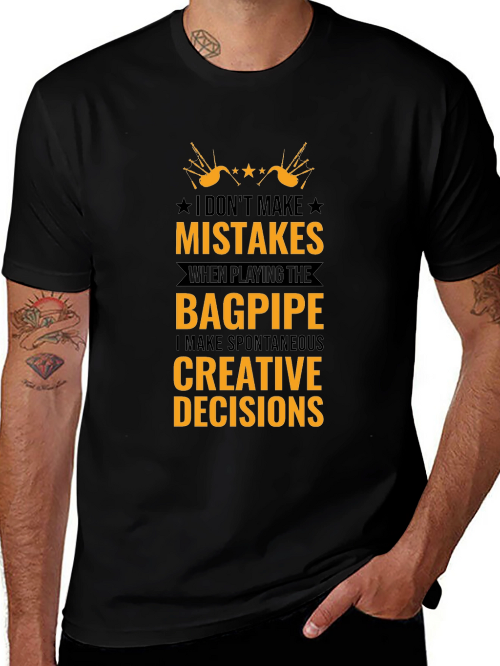 Bagpipe Creative Decisions T-Shirt