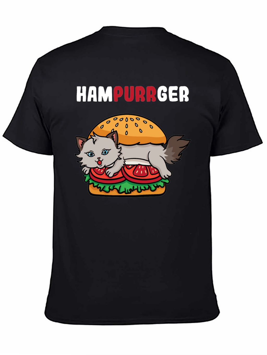 HamPurrger Cat Lover T-Shirt