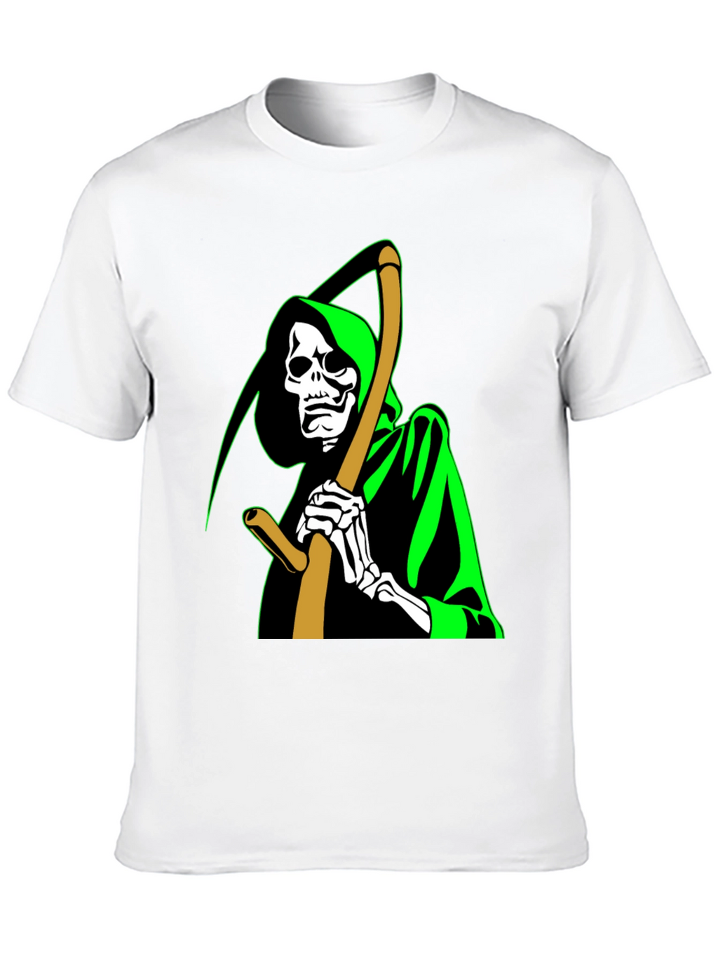 Grim Reaper Graphic T-Shirt - Black