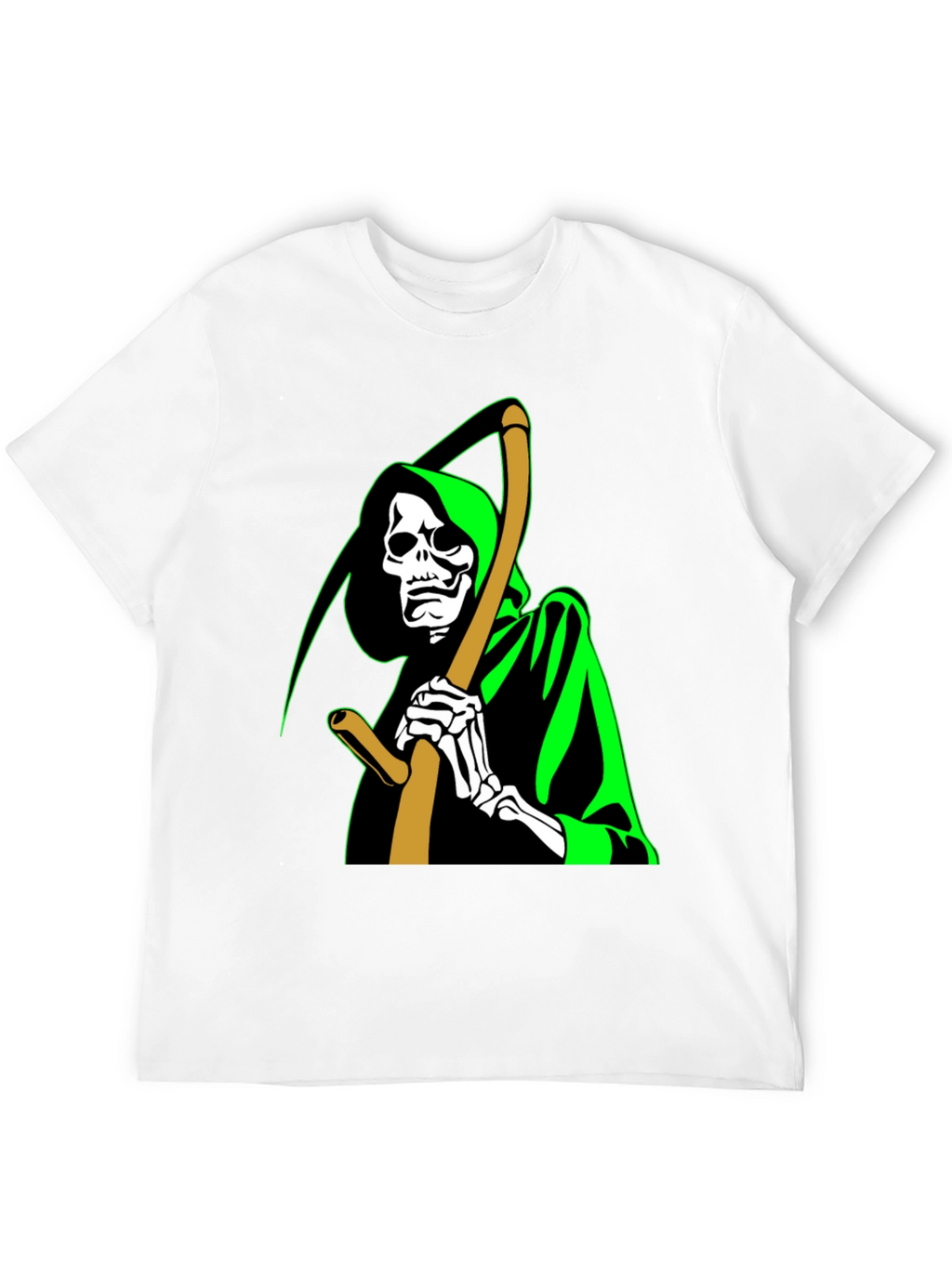 Grim Reaper Graphic T-Shirt - Black