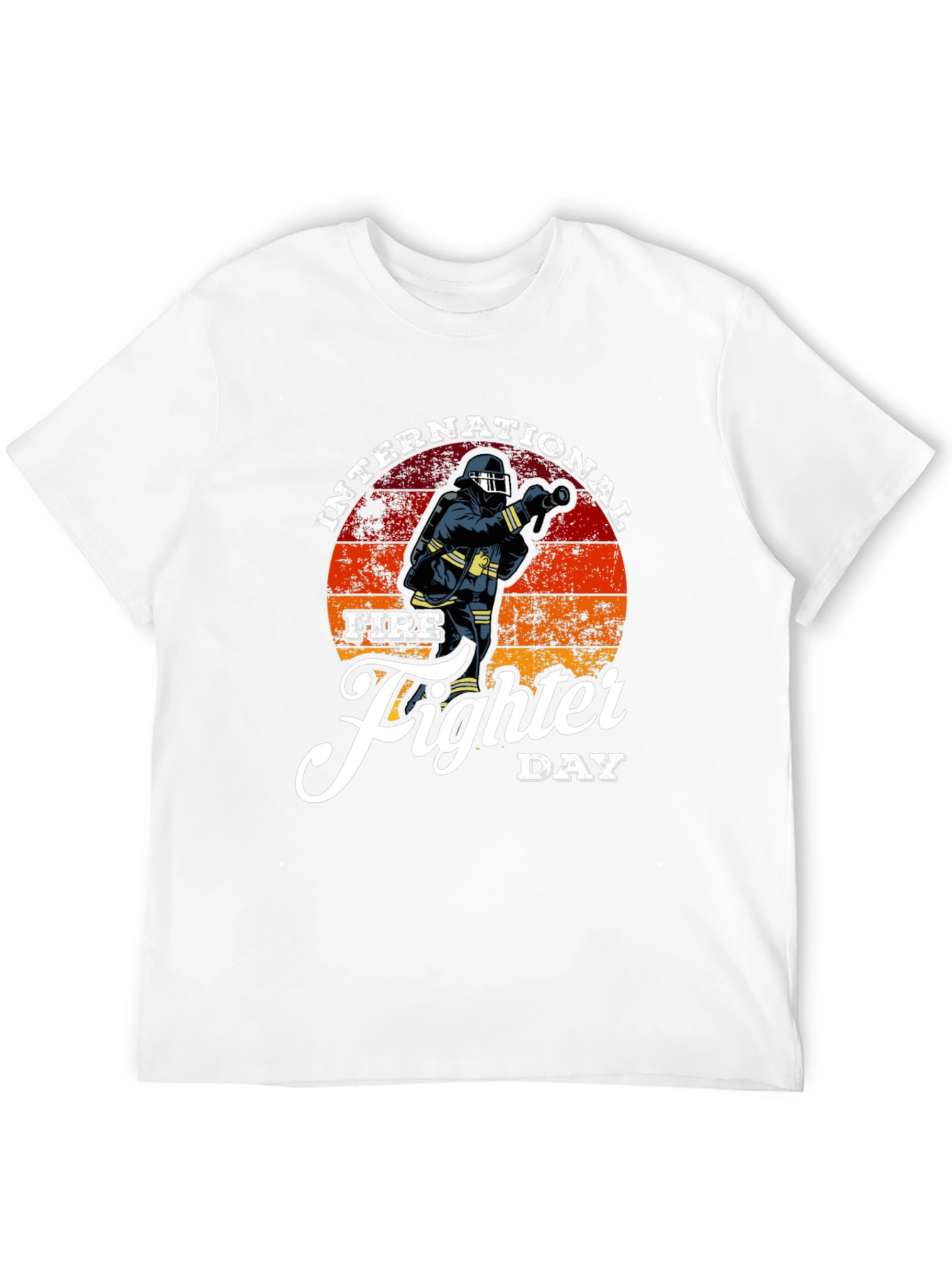 International Firefighter Day Graphic T-Shirt