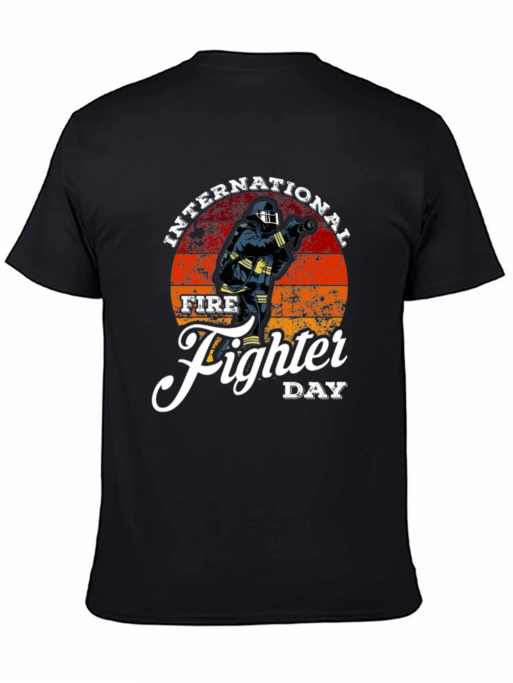 International Firefighter Day Graphic T-Shirt