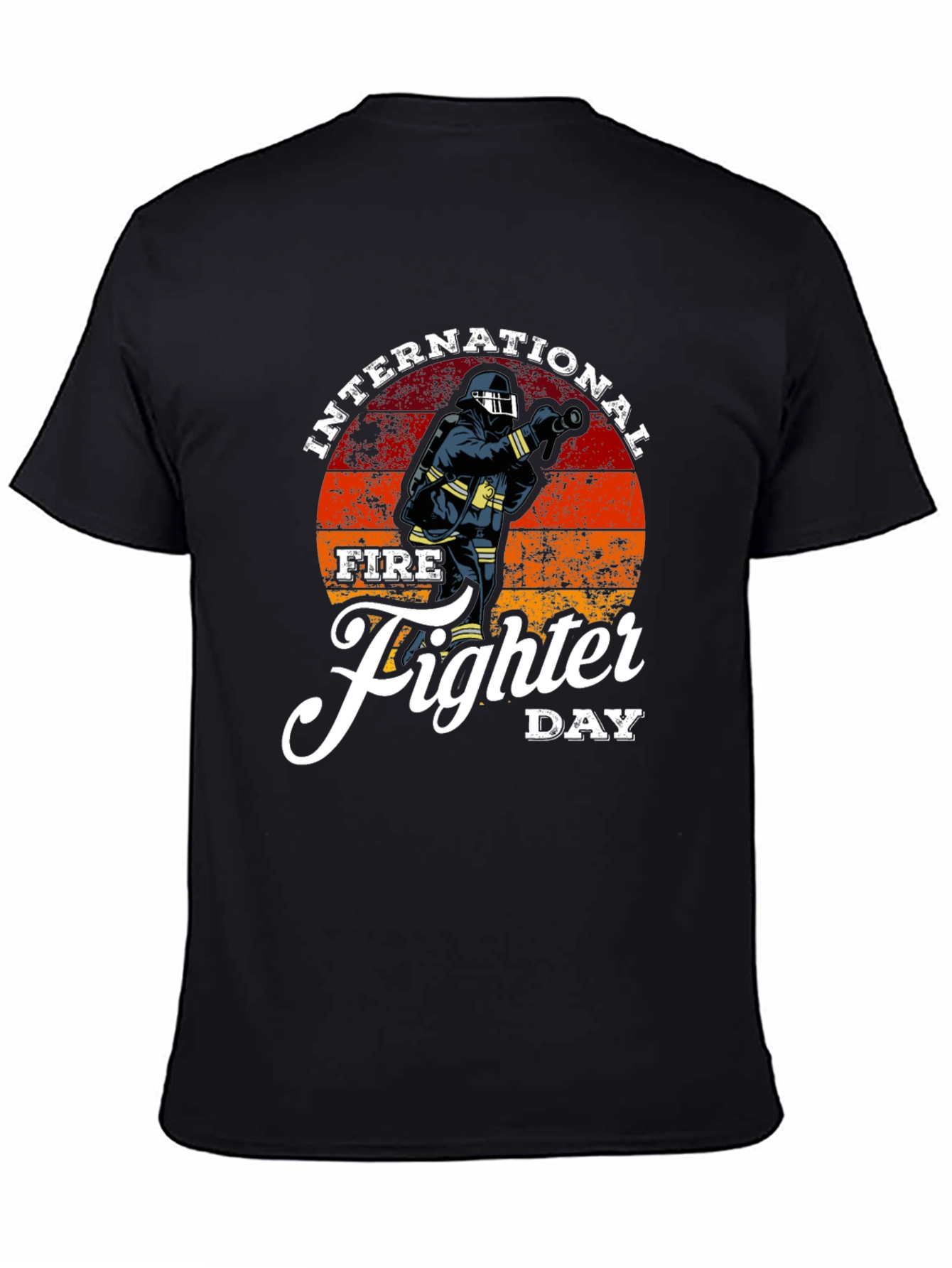 International Firefighter Day Graphic T-Shirt