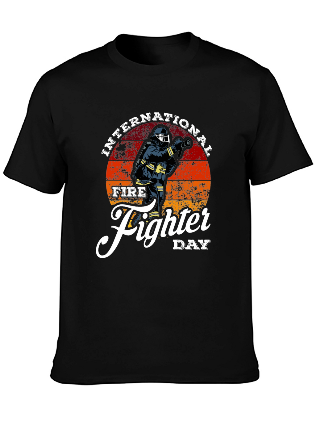 International Firefighter Day Graphic T-Shirt