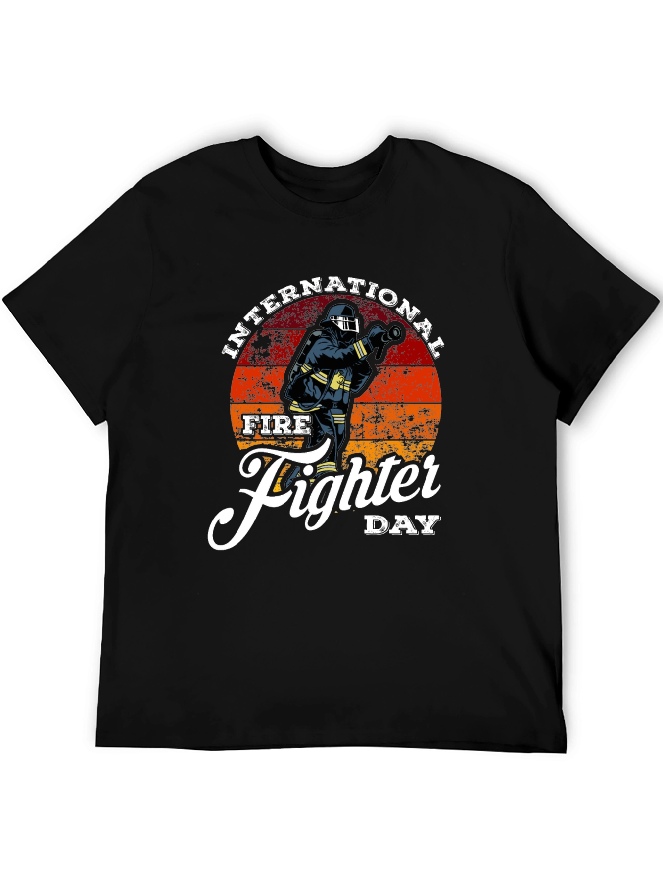 International Firefighter Day Graphic T-Shirt
