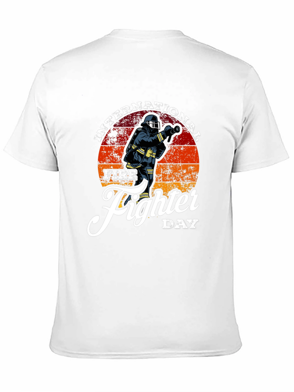 International Firefighter Day Graphic T-Shirt