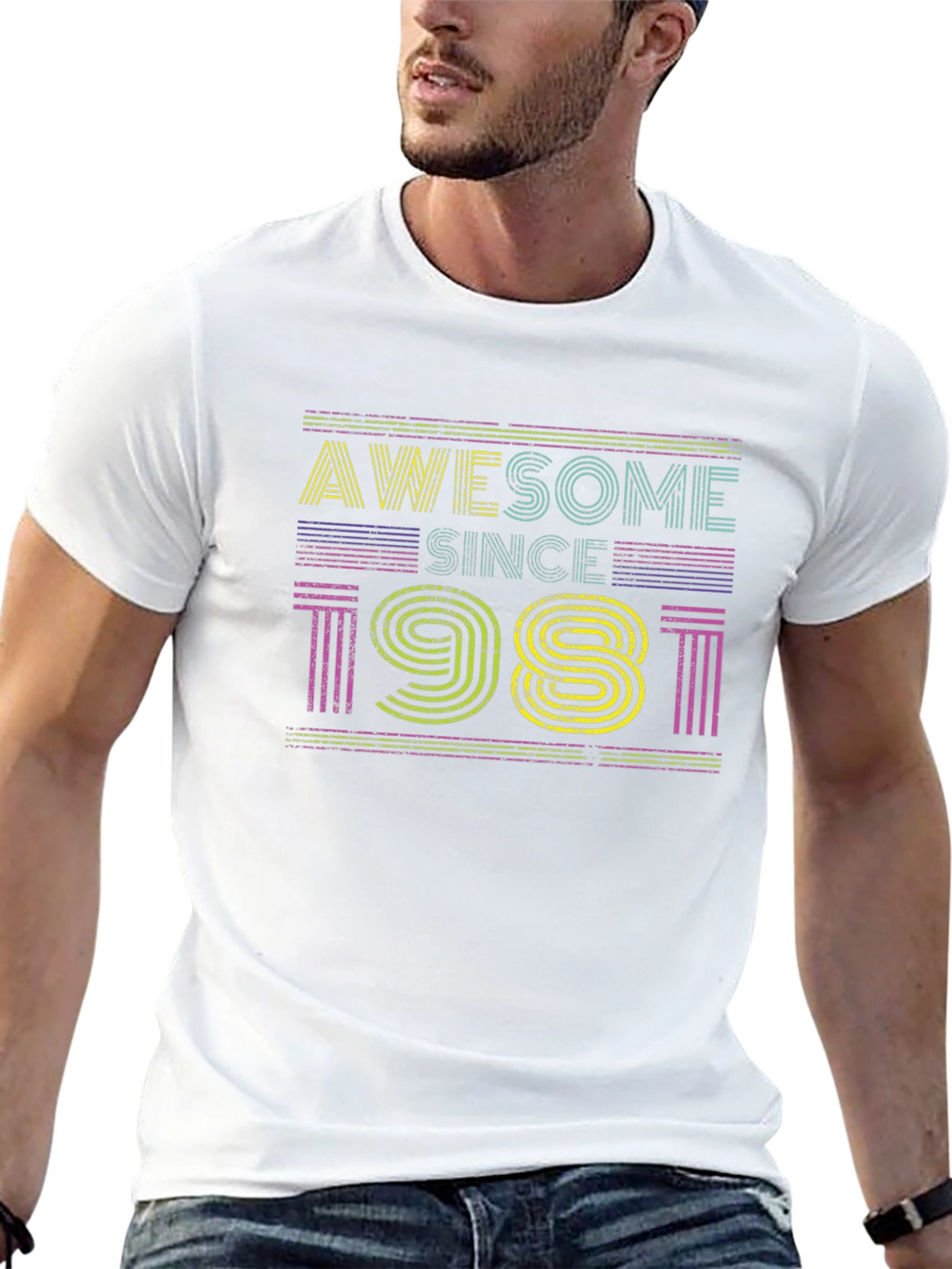 Awesome Since 1981 Graphic T-Shirt