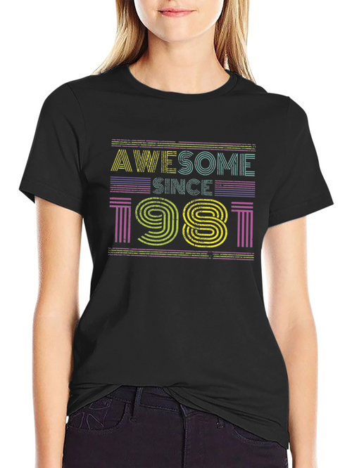 Awesome Since 1981 Graphic T-Shirt