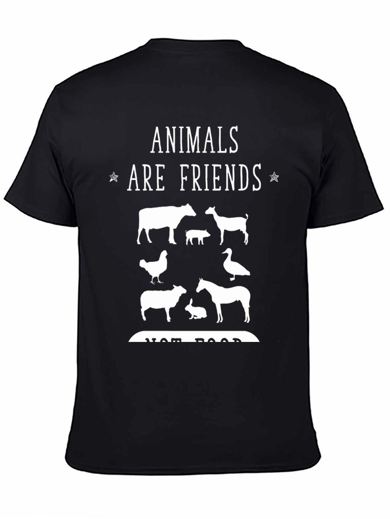 Animals are Friends T-Shirt - Vegan Tee