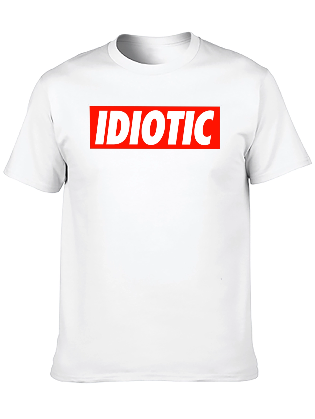 Idiotic Box Logo T-Shirt - Classic Streetwear Style
