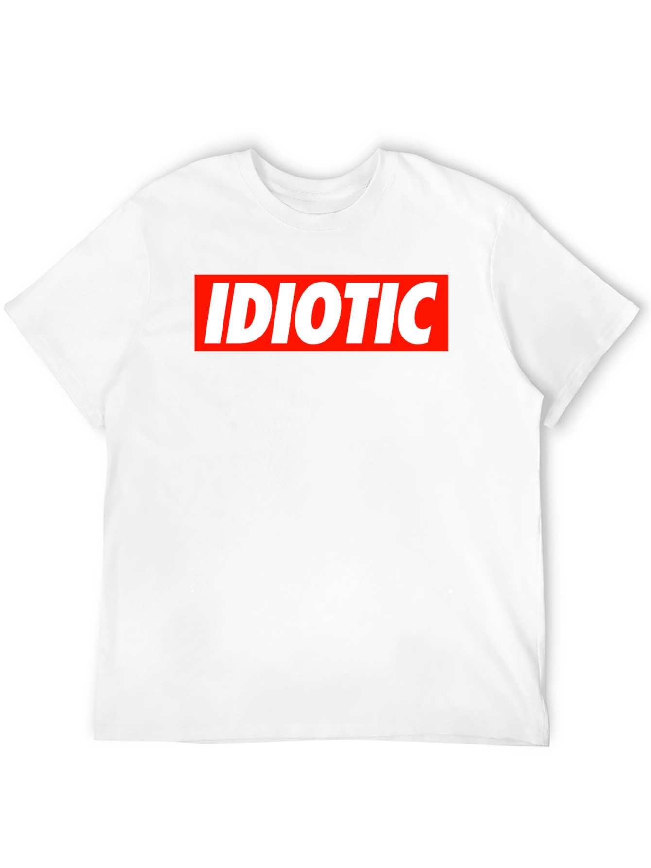 Idiotic Box Logo T-Shirt - Classic Streetwear Style