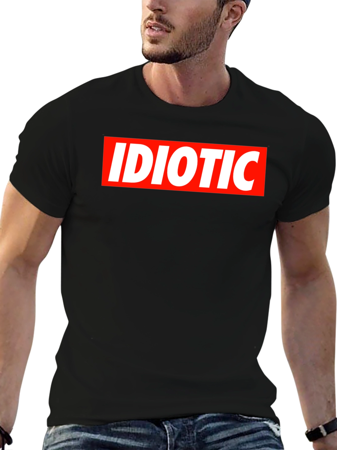 Idiotic Box Logo T-Shirt - Classic Streetwear Style