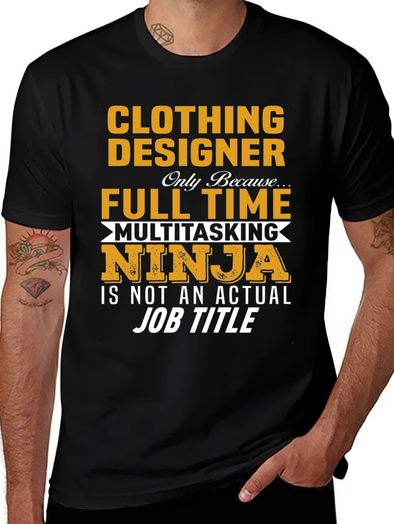 Clothing Designer Novelty T-Shirt