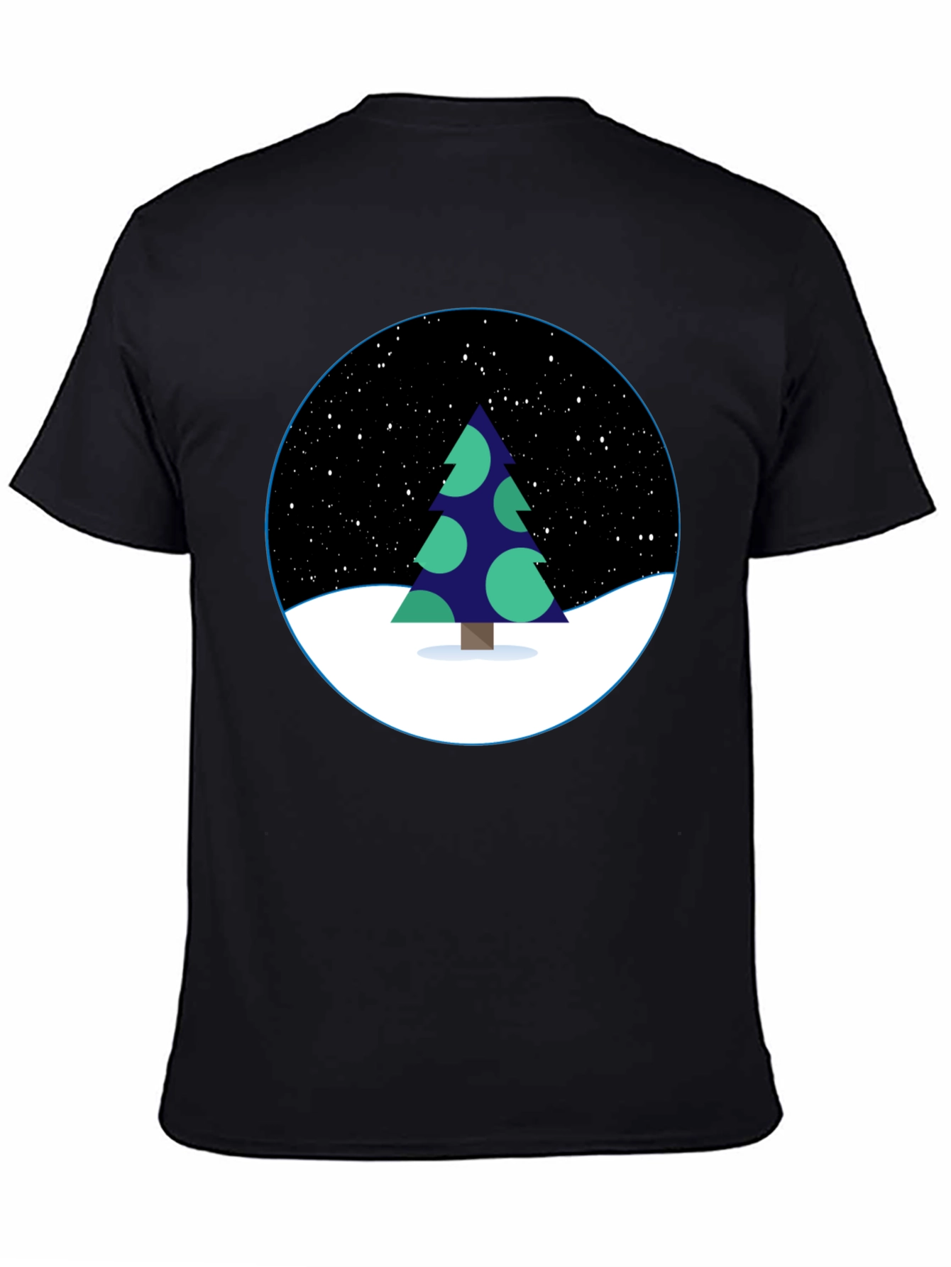 Winter Tree Graphic Tee - Stylish Holiday Shirt