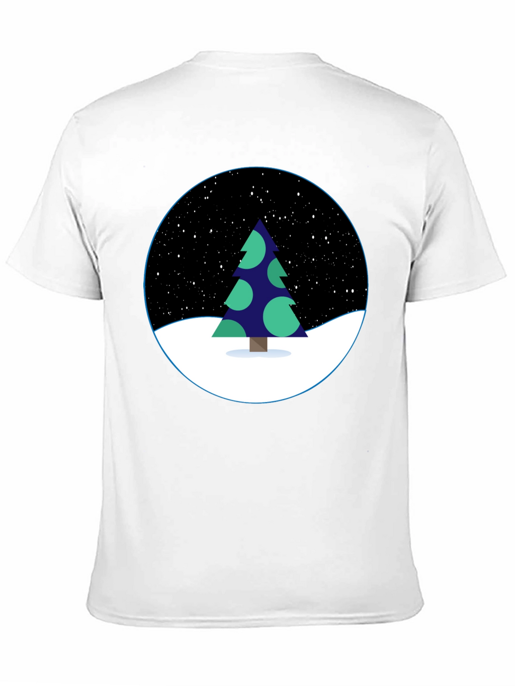 Winter Tree Graphic Tee - Stylish Holiday Shirt