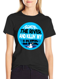 Floating the River & Killin My Liver Graphic Tee