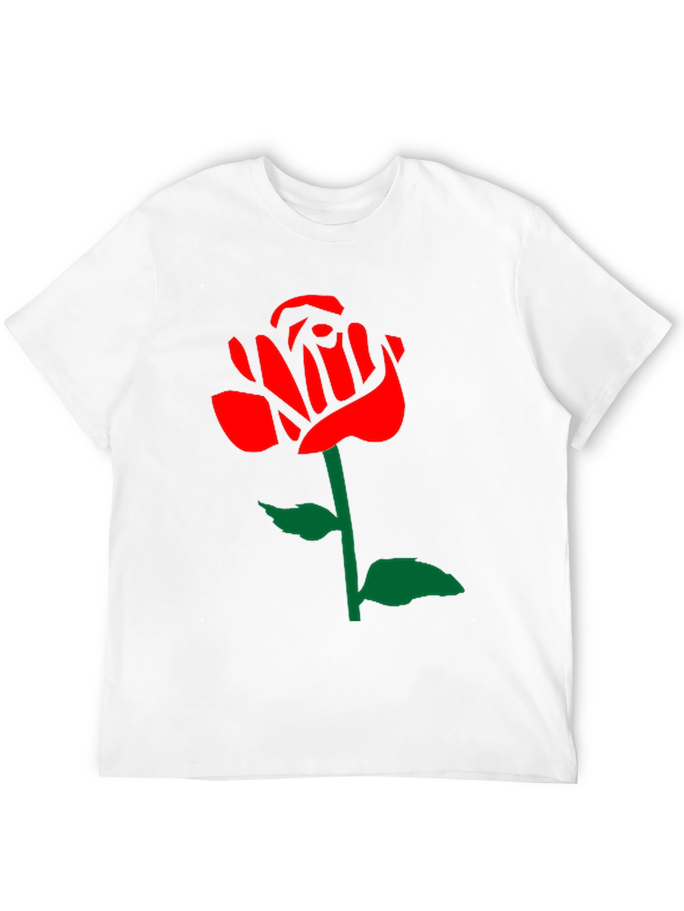 Rose Graphic Tee - Stylish Casual Wear