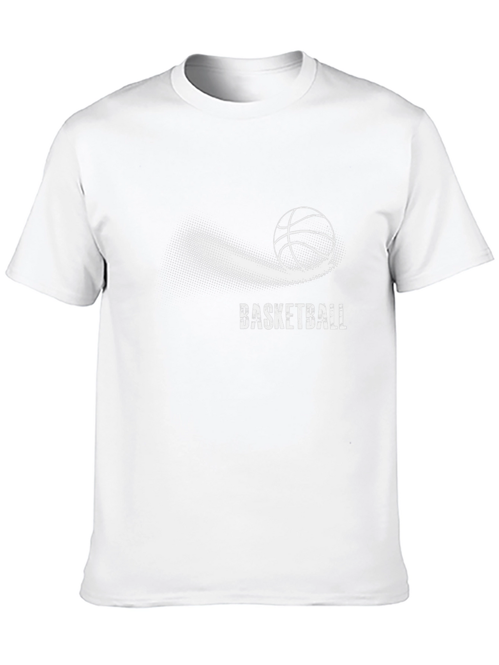 Basketball Graphic Tee - Stylish Black T-Shirt