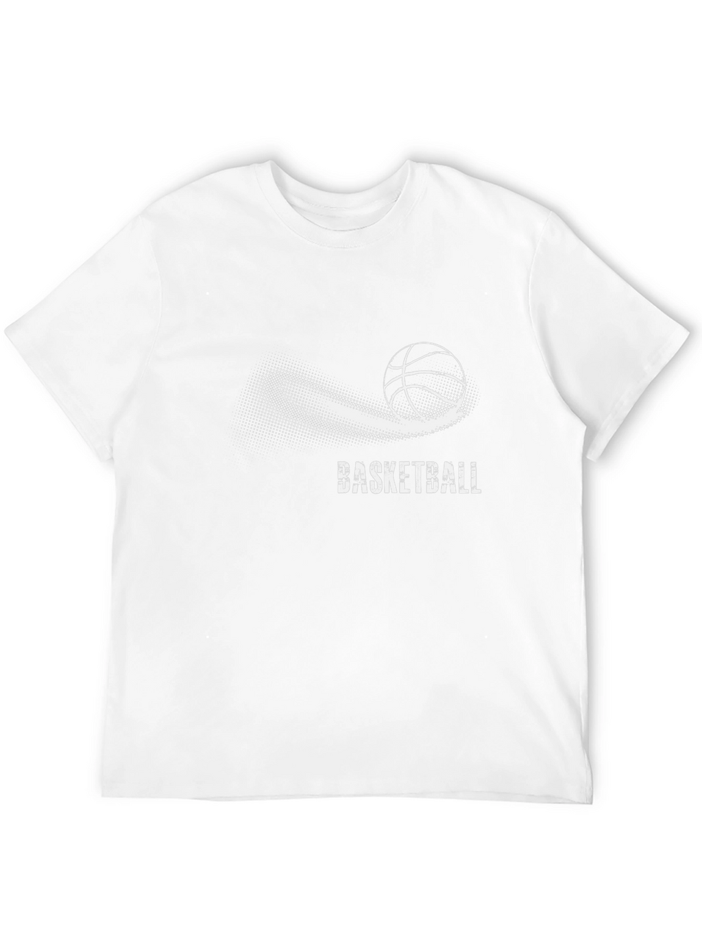 Basketball Graphic Tee - Stylish Black T-Shirt