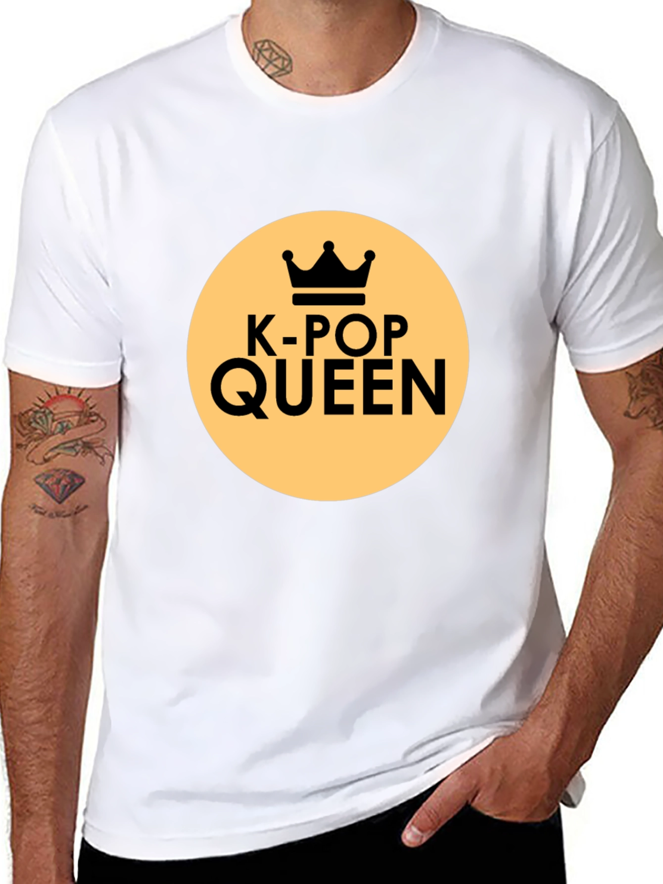 K-Pop Queen Graphic Tee - Stylish & Trendy