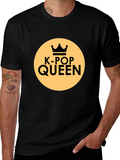 K-Pop Queen Graphic Tee - Stylish & Trendy