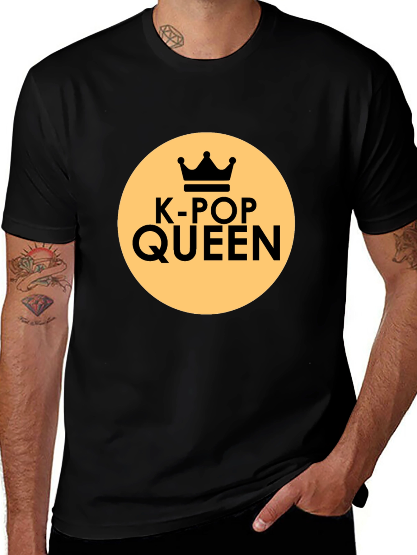 K-Pop Queen Graphic Tee - Stylish & Trendy