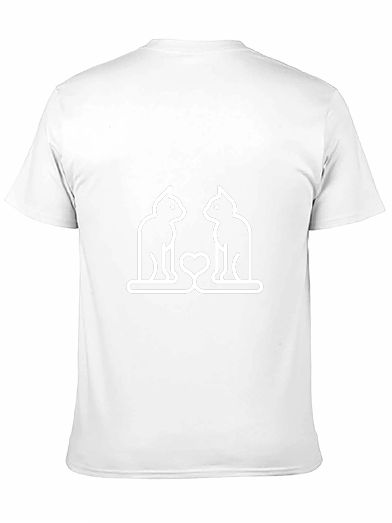 Cute Cats in Love Graphic Tee