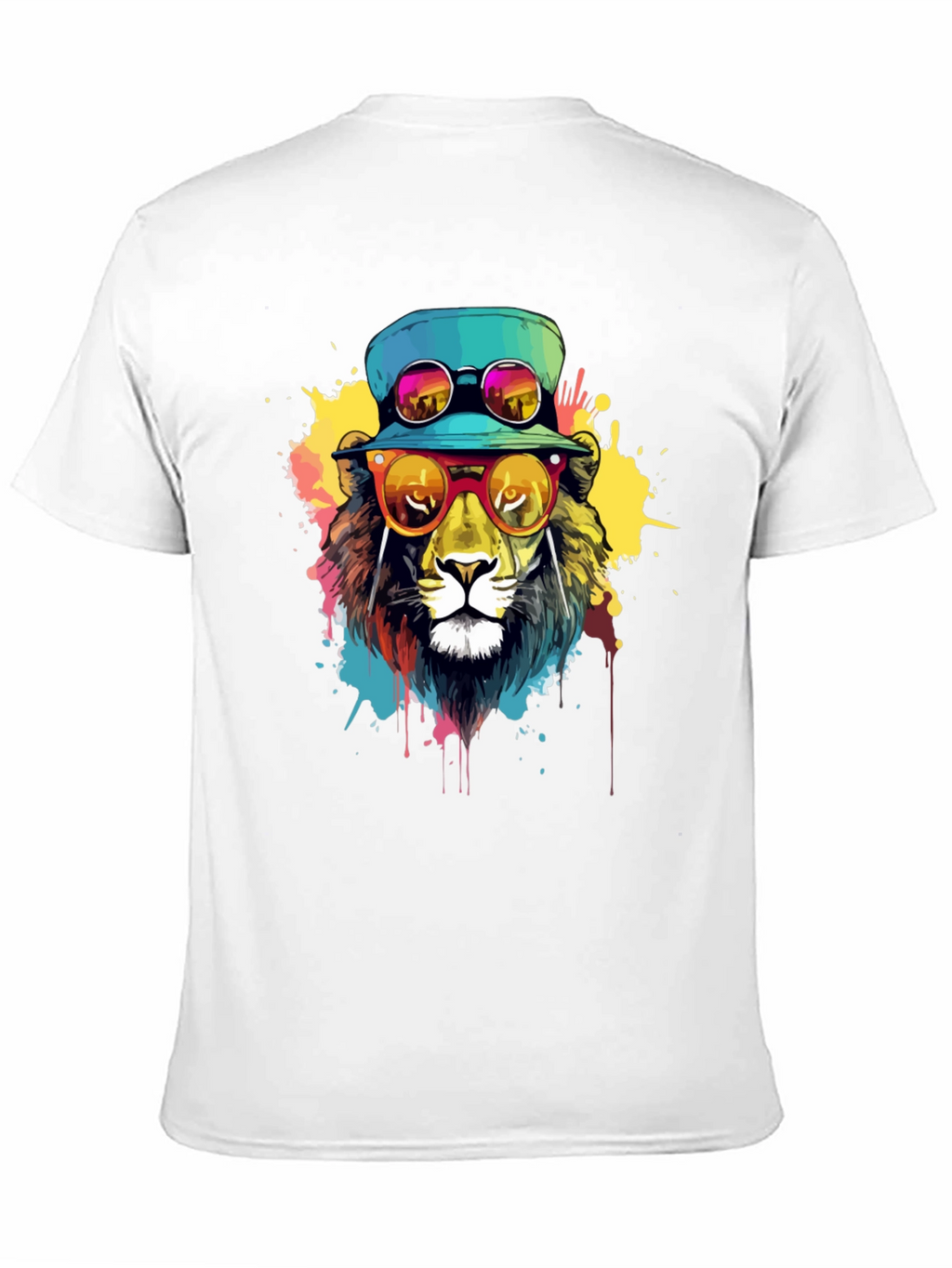 Cool Lion Graphic Tee - Trendy Streetwear