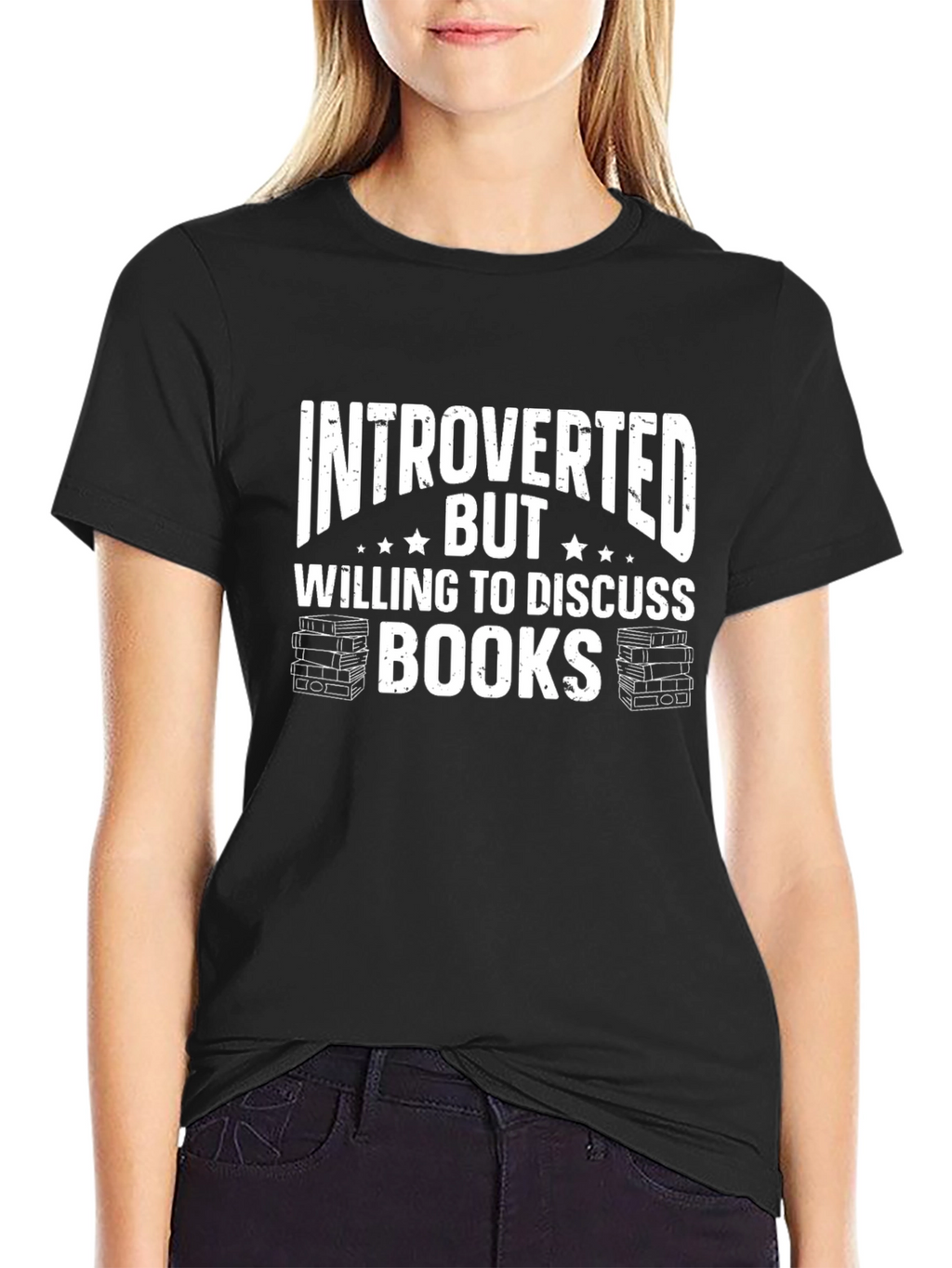 Introverted Book Lover T-Shirt