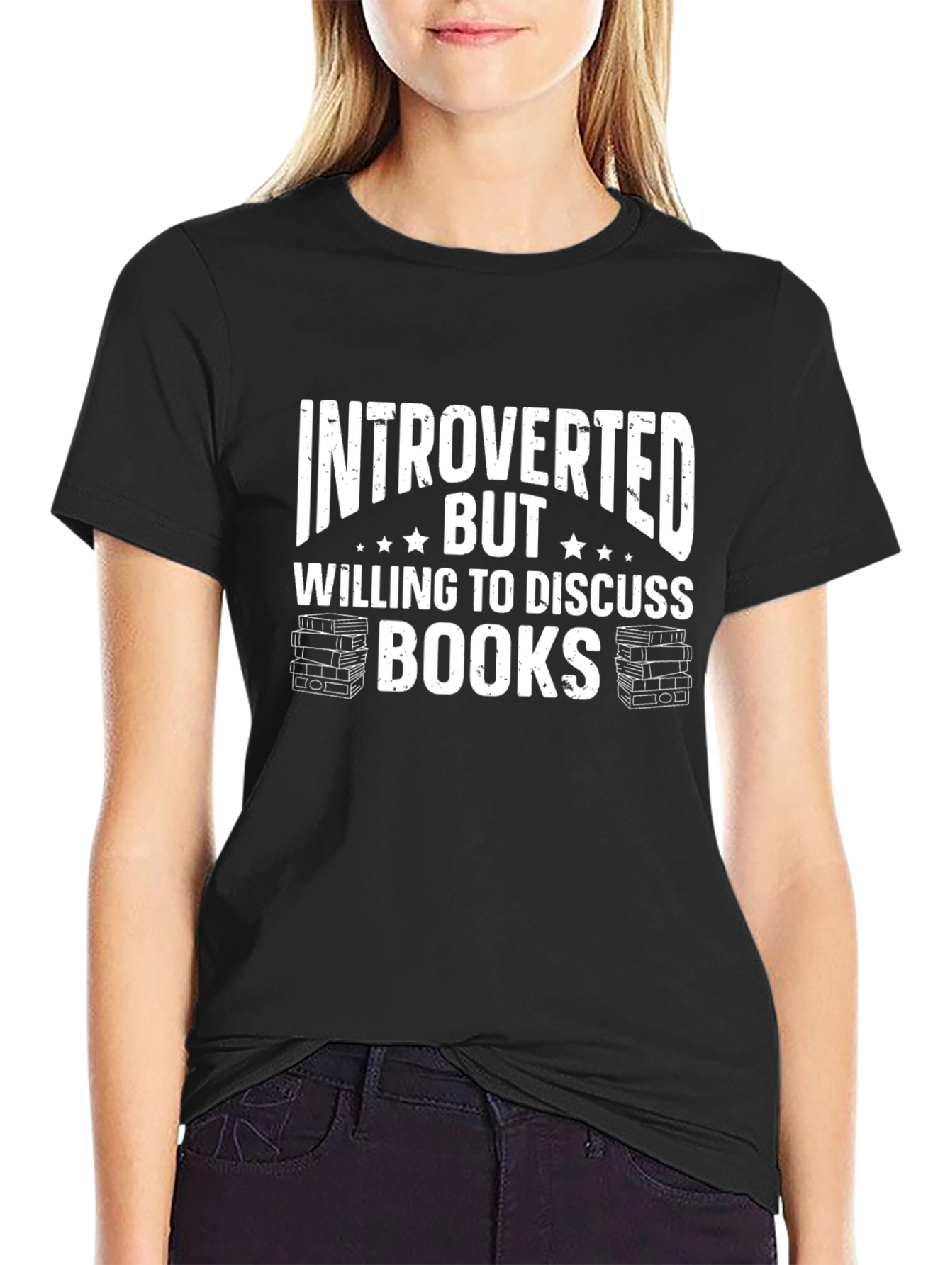 Introverted Book Lover T-Shirt