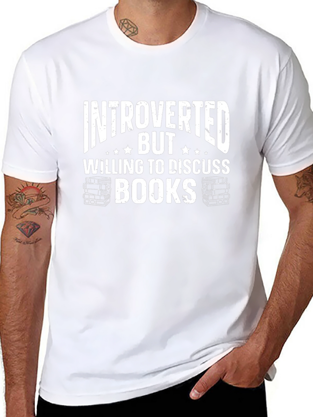 Introverted Book Lover T-Shirt