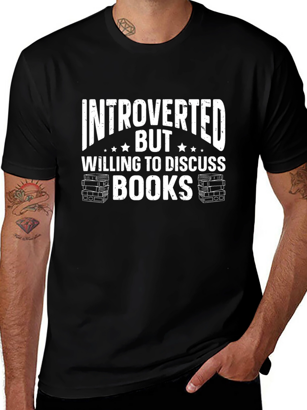 Introverted Book Lover T-Shirt
