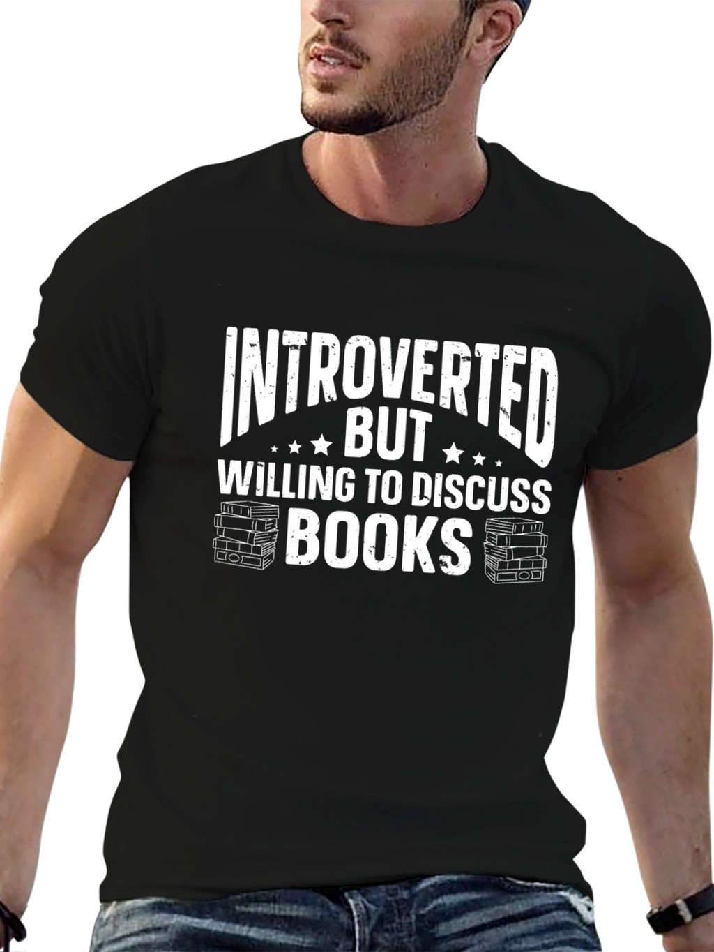 Introverted Book Lover T-Shirt