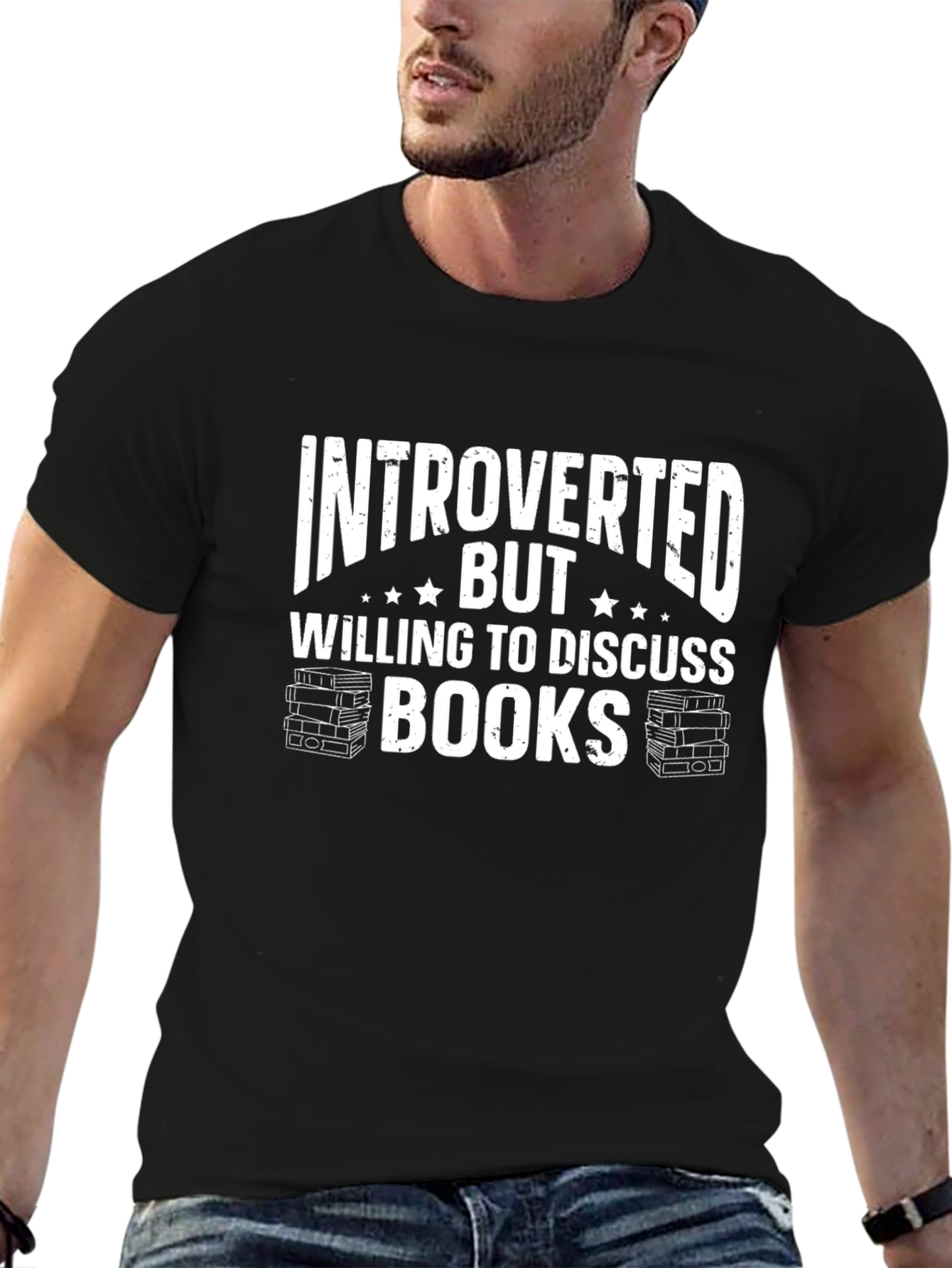 Introverted Book Lover T-Shirt
