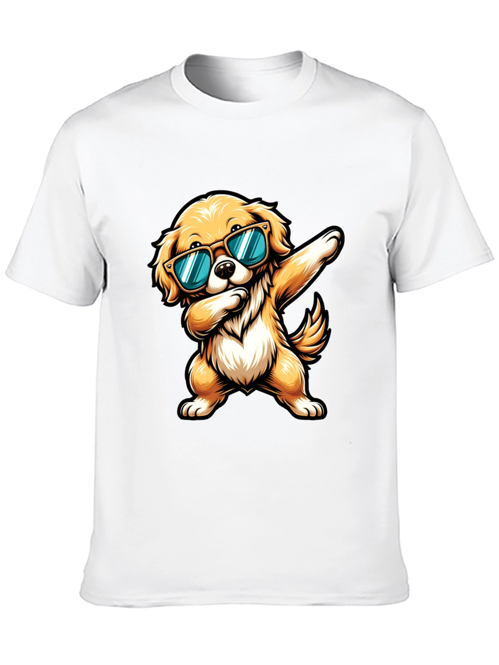 Cool Dog Dab Graphic Tee