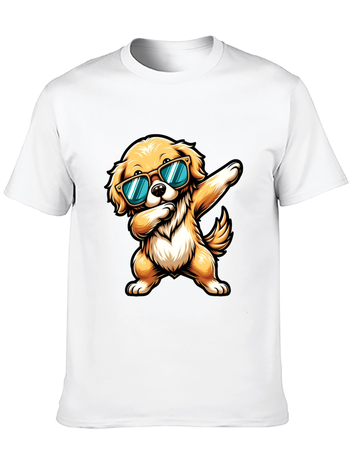 Cool Dog Dab Graphic Tee