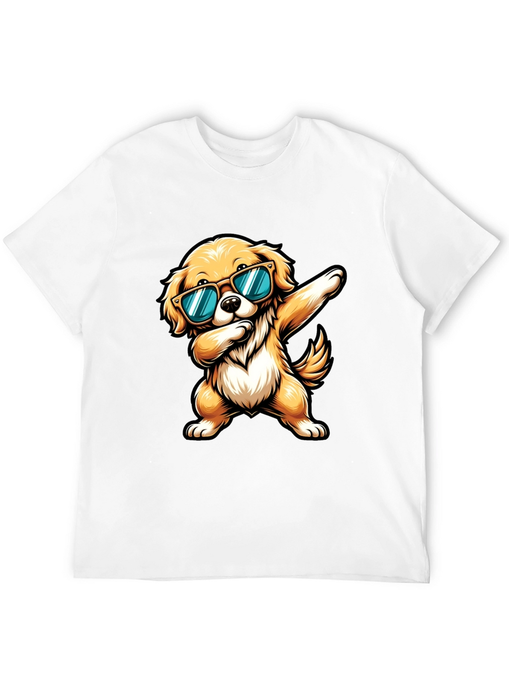 Cool Dog Dab Graphic Tee