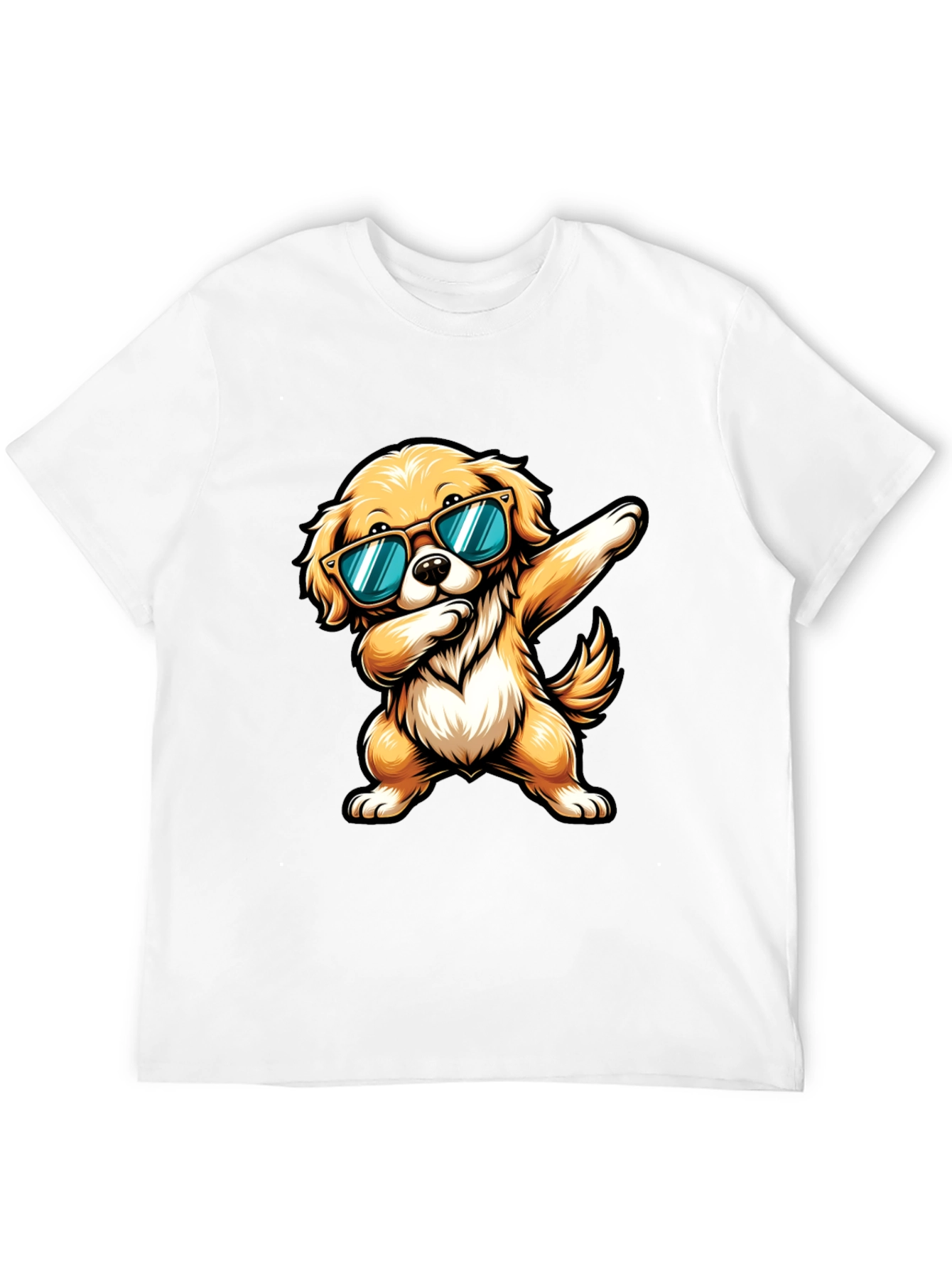 Cool Dog Dab Graphic Tee