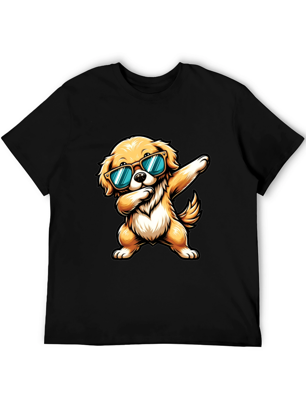 Cool Dog Dab Graphic Tee