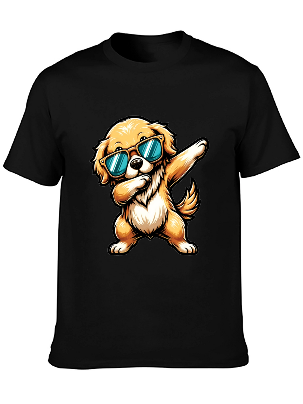 Cool Dog Dab Graphic Tee