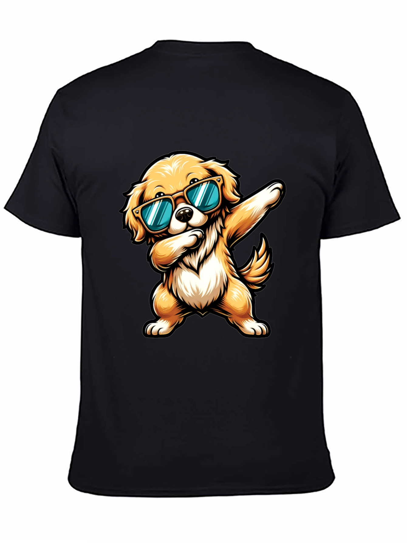 Cool Dog Dab Graphic Tee