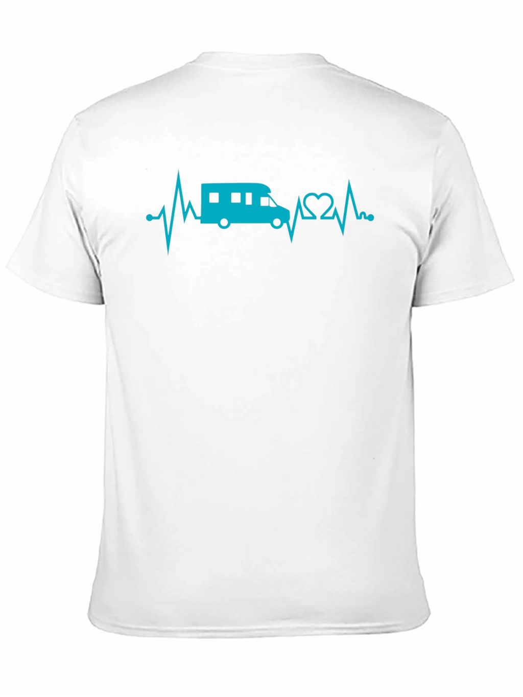 RV Heartbeat T-Shirt - Camping Lover Tee